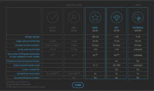 myairbridge|Plans .